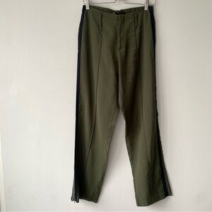 Zara Olive Green Trouser Pants